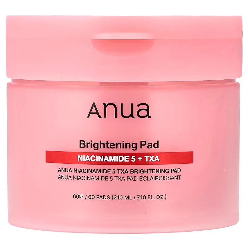 Anua, Niacinamide 5 TXA Brightening Pad, 60 Pads